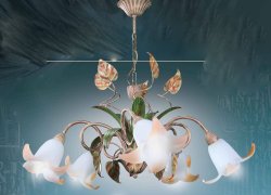 Люстра флористика 5078