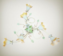 Люстра припотолочная флористика 66251/1
