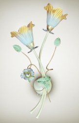 Светильник настенный (бра) флористика 02251/1