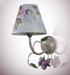 Светильник настенный (бра) с абажуром 1059