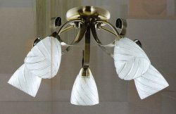 Люстра стельова TINKO 53472BR/5H