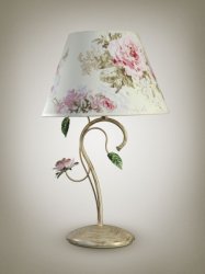 Настільна лампа флористика 0059