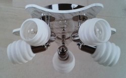 Люстра припотолочная TINKO 20105WS+CR/5С