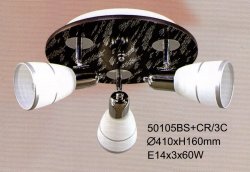 Люстра припотолочная TINKO 50105BS+СК/3С