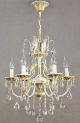 Люстра классическая TINKO 85005WT+GO/5P