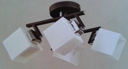 Люстра пристільна TINKO 07005BK+CR/2+2H 