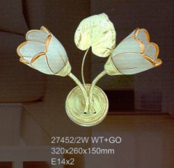 Светильник настенный(бра) TINKO 27452/2W WT+GO