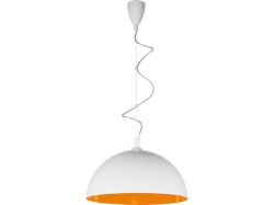Люстра подвес Nowodvorski Hemisphere white-orange 6375 fluo