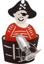 Детский светильник (спот) Nowodvorski Pirate Red 4718