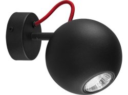 Бра современное Nowodvorski Bubble black-red 6153