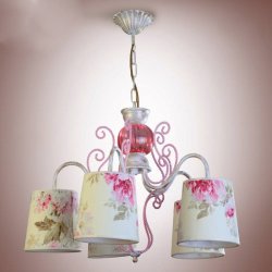 Люстра класична з абажурами 50541