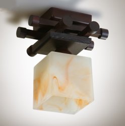 Светильник потолочный с плафоном 10791