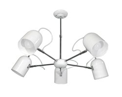 Люстра лофт белая SL 0521-5L
