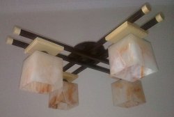 Люстра стельова з плафонами 66641/1