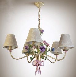 Люстра класична з абажурами 5046 /1 