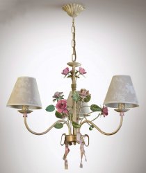 Люстра класична з абажурами 3046/1