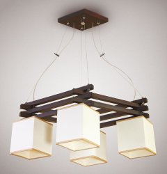 Люстра підвісна з абажурами 30281