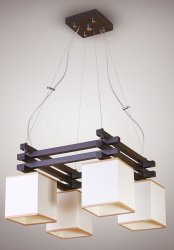 Люстра підвісна з абажурами 40281