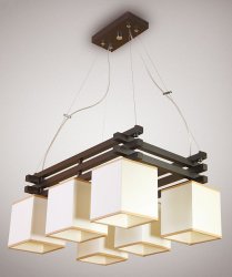 Люстра підвісна з абажурами 60281