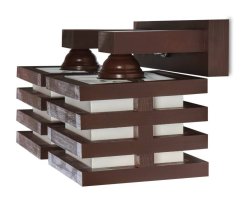 Світильник настінний (бра) з абажурами 02681