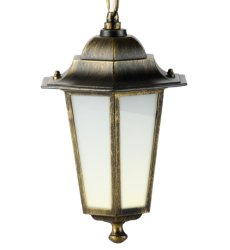 Светильник садово-парковый Delux Palace A05 черный-золото