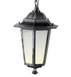 Светильник садово-парковый Delux Palace A05 черный-серебро