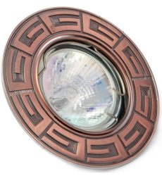 Точечный светильник Delux HDL 16103R MR16 красная античная медь