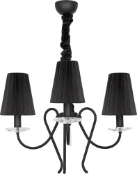 Люстра классическая Nowodvorski Tropea Black 5206