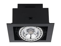 9571 Світильник вбудований Nowodvorski DOWNLIGHT BLACK I ES111 CN