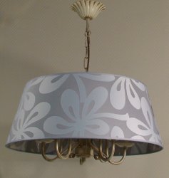 Люстра класична з абажуром 5088/5 