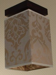 Світильник стельовий з абажуром 10881/2