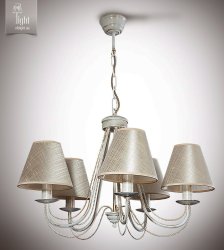 Люстра классическая с абажурами N&B Light Даниэль 30105/3