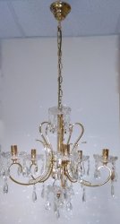 Люстра классическая TINKO 82083CG/5+1