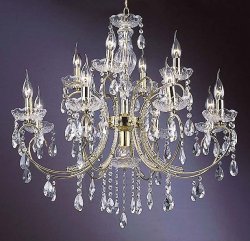 Люстра классическая TINKO 82083CG/8+4+1P CL