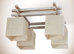 Люстра потолочная с абажурами 10091/1