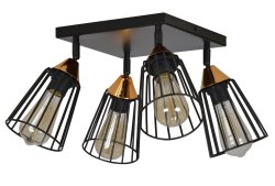 Люстра лофт EMIBIG Vesta Black 392/4B 