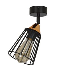 Світильник стельовий EMIBIG Vesta Black 392/1B 