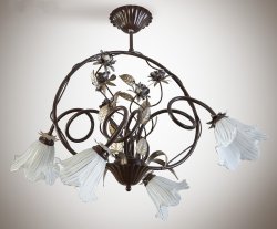 Люстра флористика 004/1