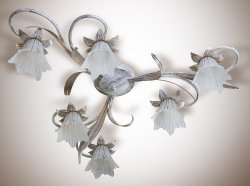 Люстра стельова флористика 60481