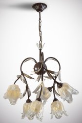 Люстра флористика N&B Light Виолетта 11906/1