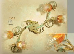 Люстра потолочная флористика 4045/1