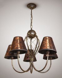 Люстра з абажурами 50821