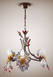 Люстра флористика N&B Light Колизей 9903