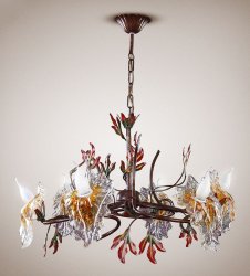Люстра флористика N&B Light Колизей 9906