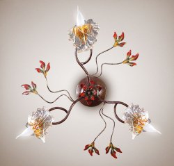 Люстра флористика N&B Light Колизей 9933