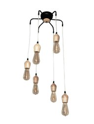 Люстра подвес лофт SL 5521-6W