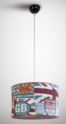 Люстра подвес с абажуром 50931