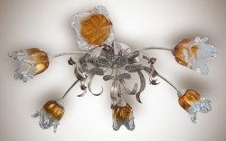 Люстра флористика N&B Light Милена 15766/1