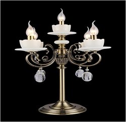 Настольная лампа свечи Sirius Т1058/4+1