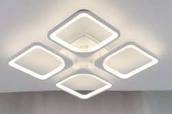 Люстра светодиодная Sirius 74093/4 WT 144W LED с пультом+диммер